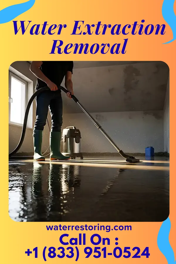 Water Extraction Removal in St. Clair, MN